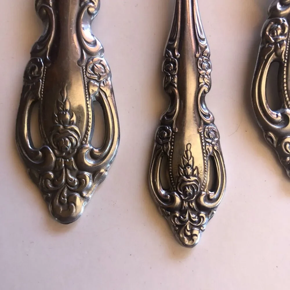 Oneida Louisiana Community Stainless Steel Serving Utemsils Set 6